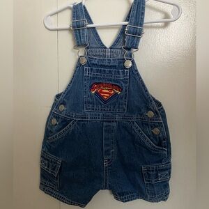 Vintage Warner Bros. Superbaby Shortalls